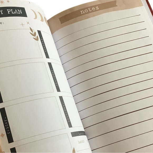 Reading Journal Planner New Hardback TBR - Picture 5 of 15